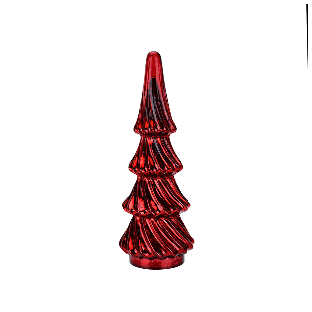 Árbol Navideño Decorativo Mediano, Rojo Brillante