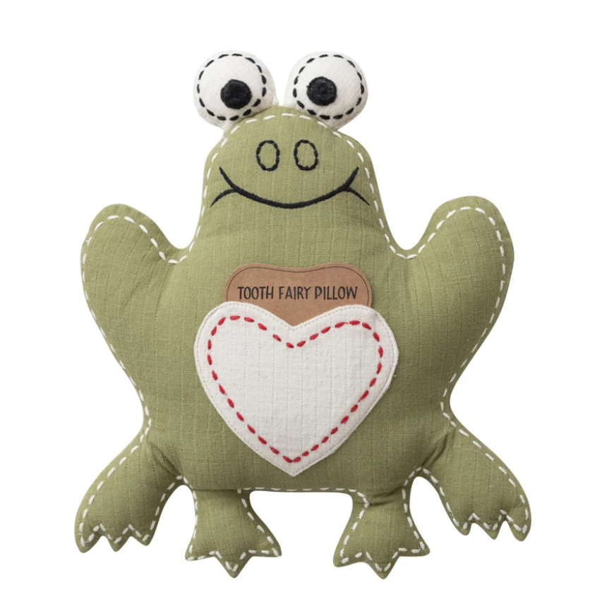 Cojin con Diseño de Rana Tooth Fairy