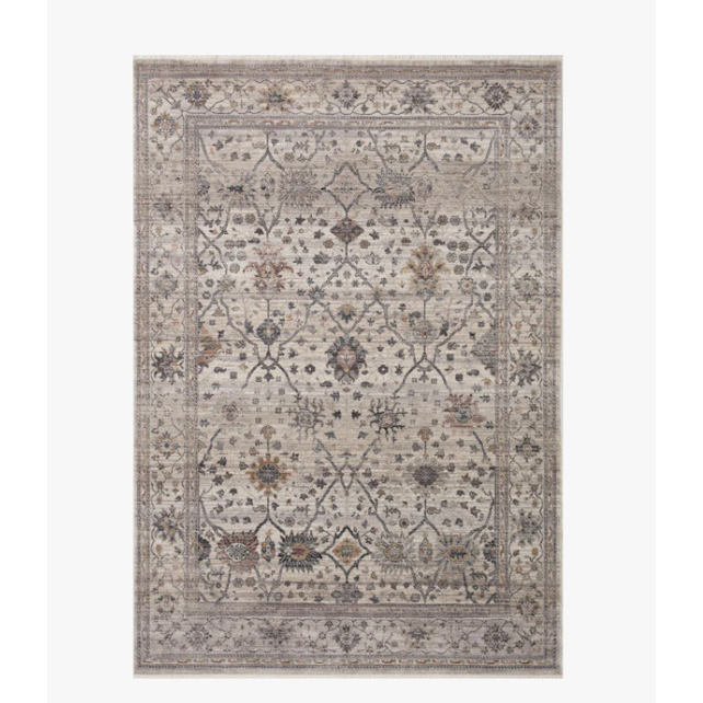 Alfombra de Área Clásica Beige Clara