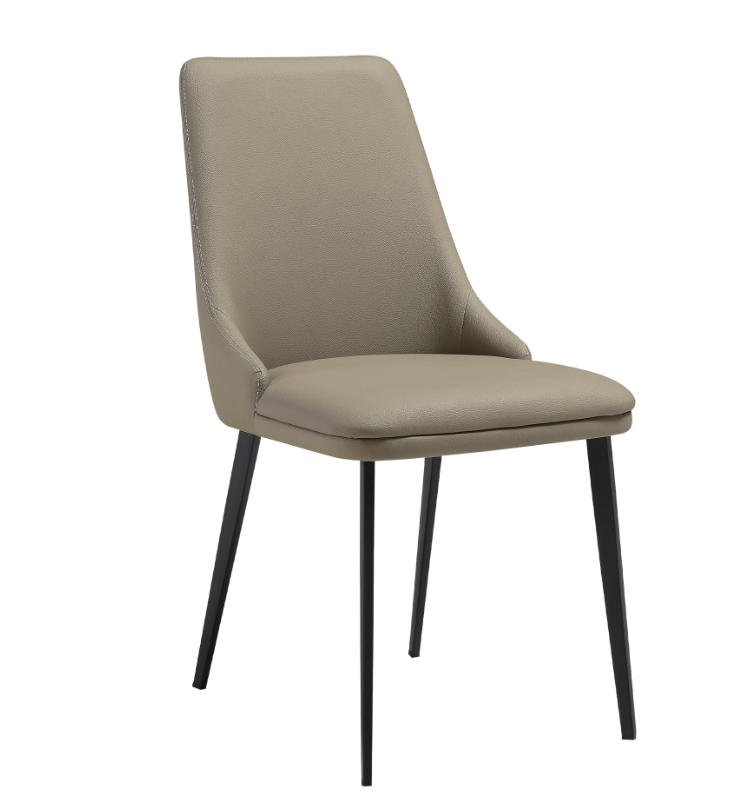 Silla Tapizada Gris
