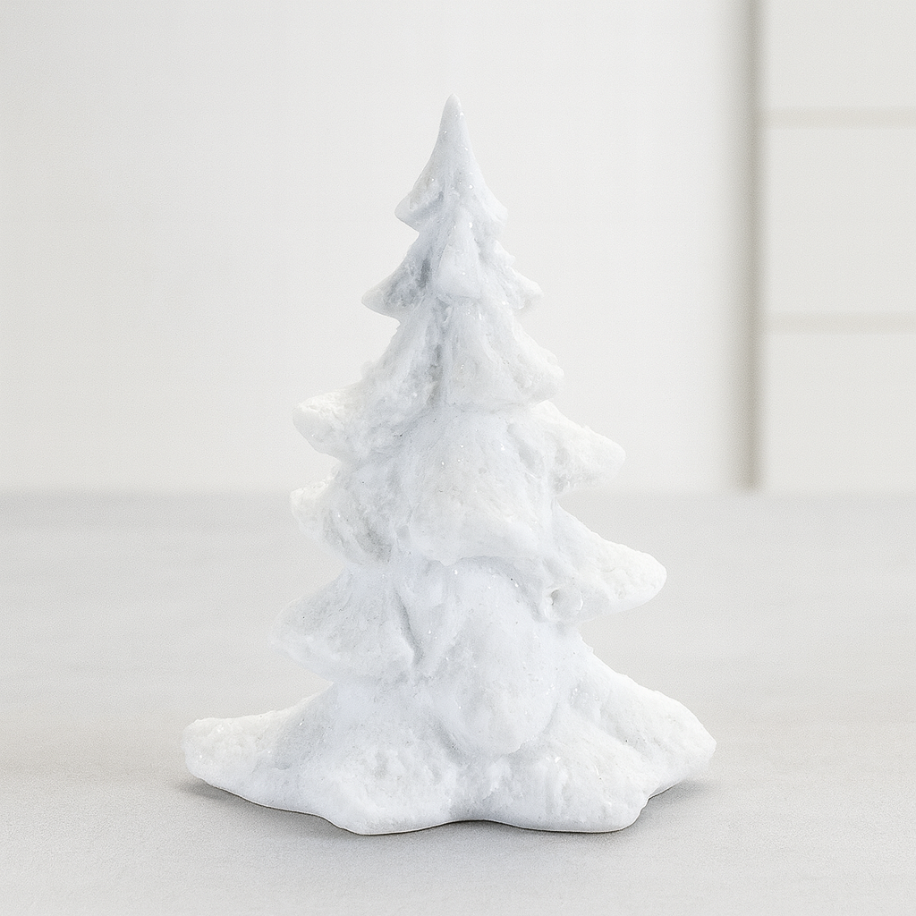 Árbol Navideño Decorativo Plateado, 6"