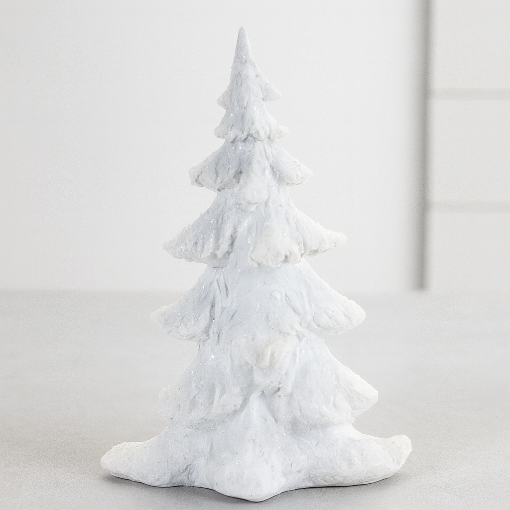 Árbol Navideño Decorativo Plateado, 9"