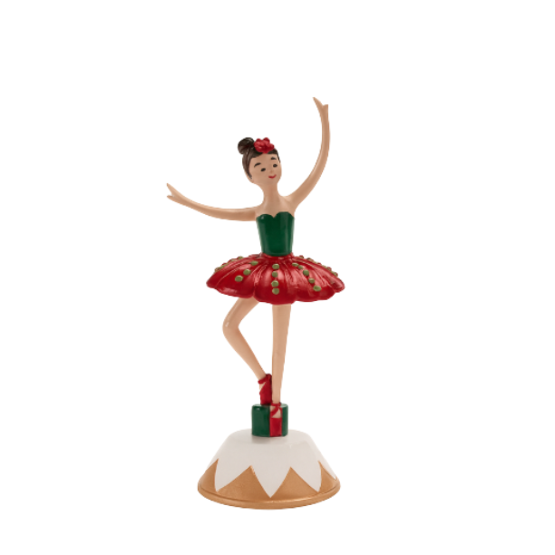 «Bailarina con Traje de Cascanuez Navideño 11″»»