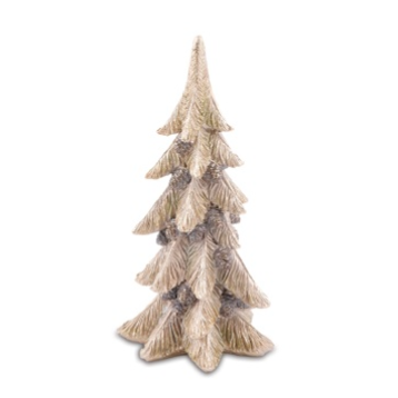 Arbol Navideño decorativo Dorado 17"