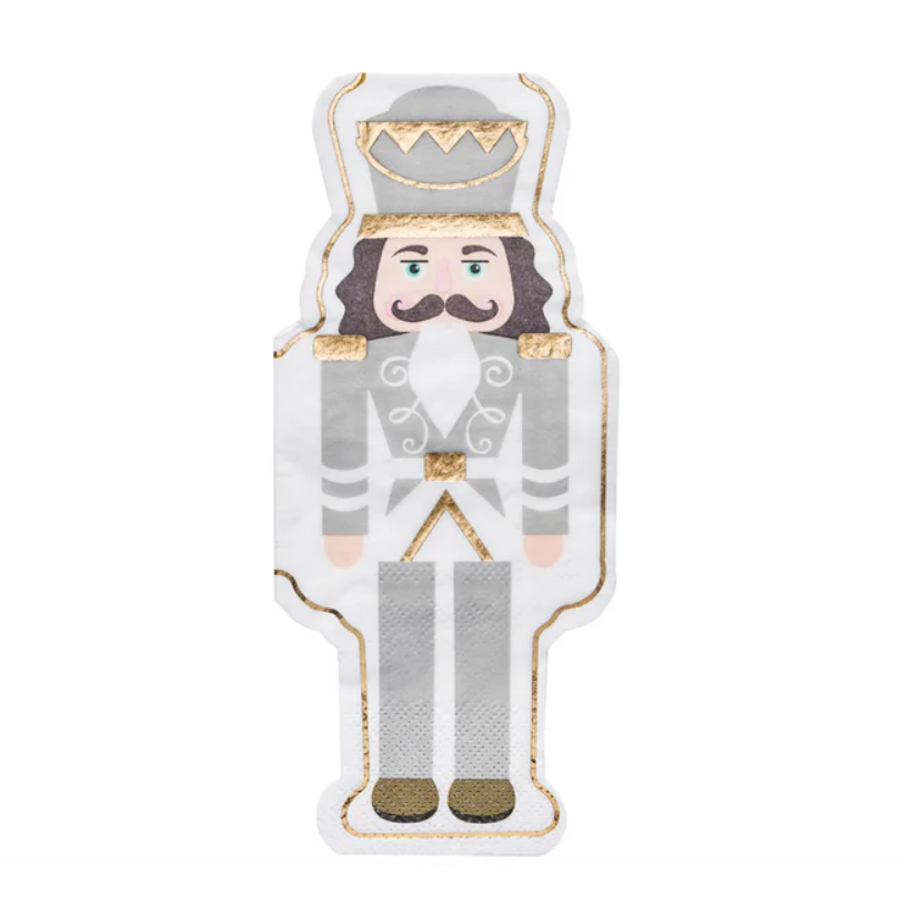 Servilleta para Invitado Diseño de Cascanueces – 16 unidades