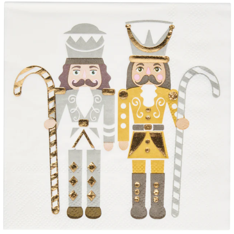 Servilleta de Cóctel Diseño Cascanueces  – 20 unidades