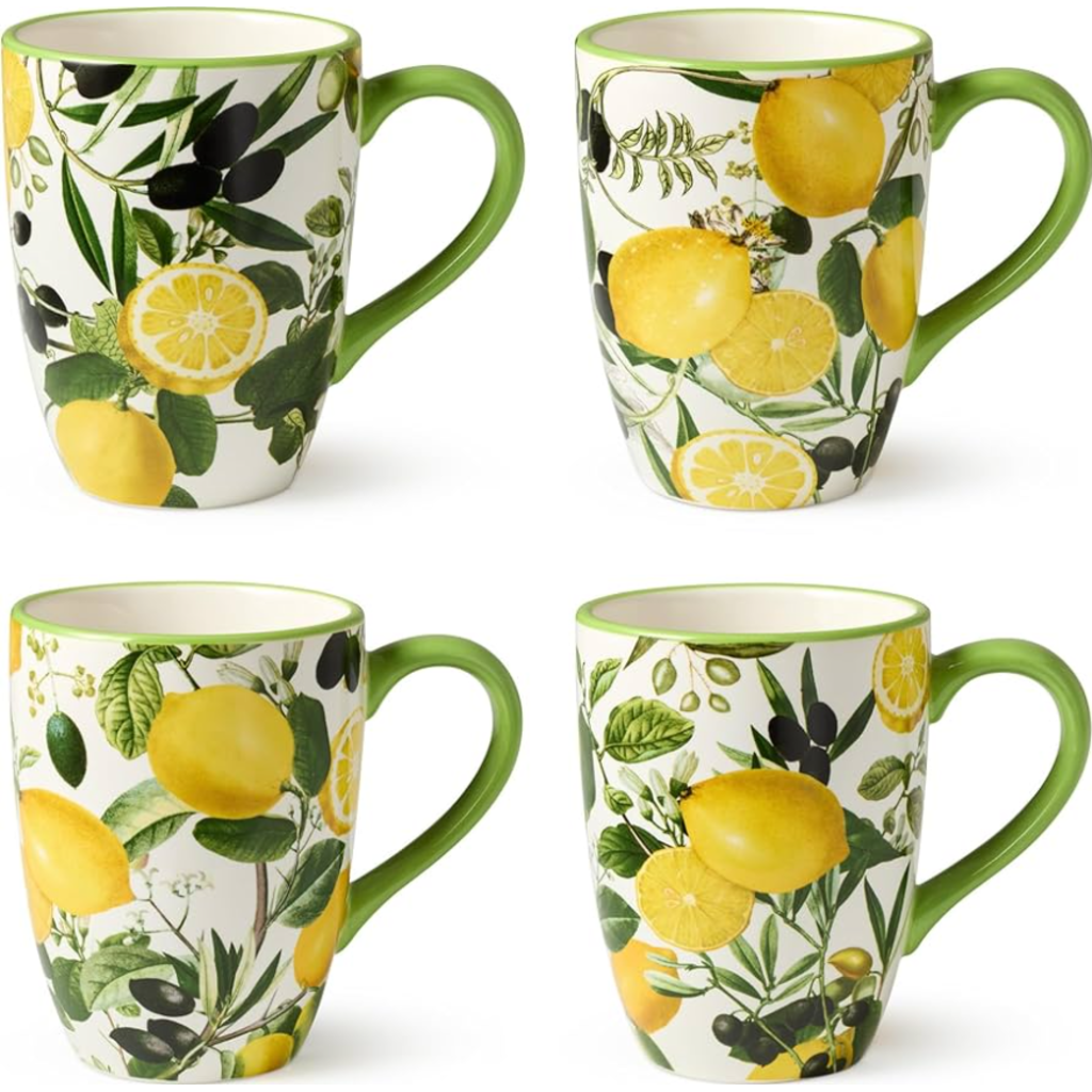 Set de 4 Taza Limone 14 oz