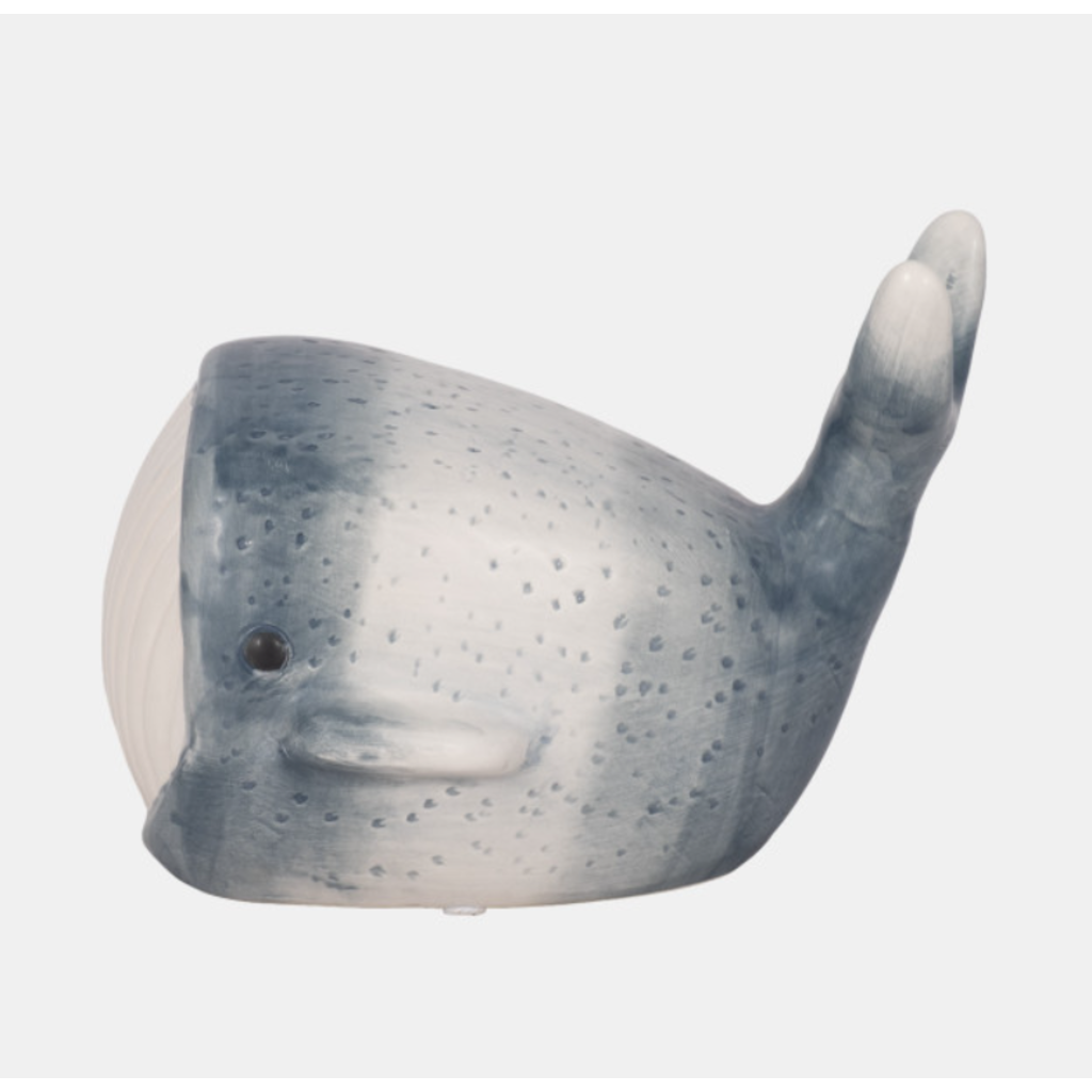 Ballena Decorativa Azul Grande