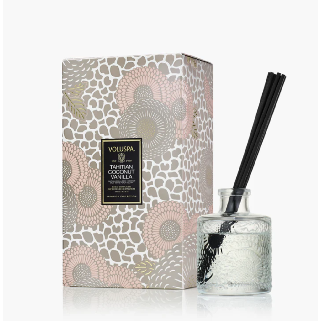 Tahitian Coconut Vanilla Reed Diffuser
