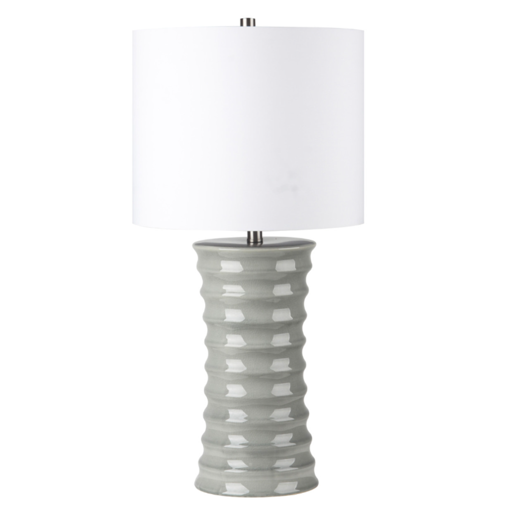 Lámpara Louisa cerámica gris