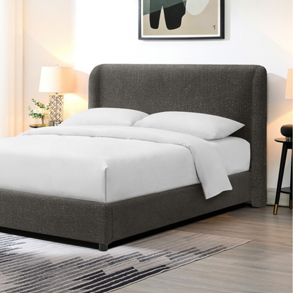 Cama Queen Laverni Gris