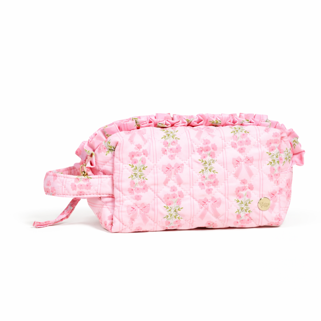 Cosmetiquera Acolchada Essentials Pink