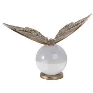 Estatua Mariposa Clarke 20cm, Dorado