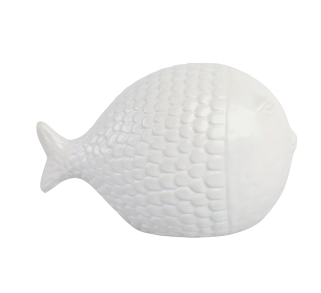 Figura Pez Escamado, Blanco