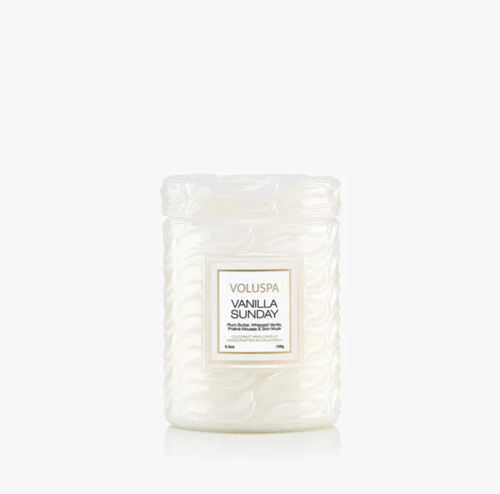 Vela Small Jar 5.5 oz Vanilla Sunday