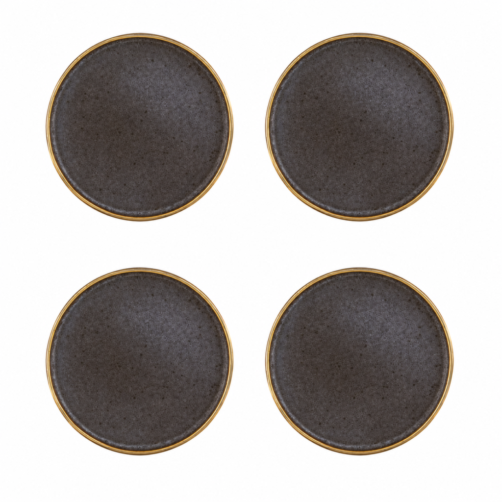 Set de 4 Platos para Postre, Goldstone