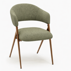 Silla de Comedor Moderna Curva Beige