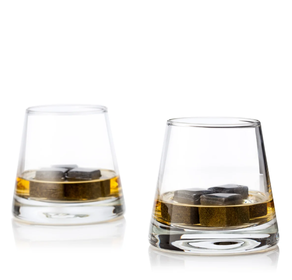 Set de dos Vasos + Cubos Glacier Rocks
