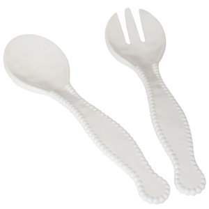Set de 2 Cubiertos para Ensalada Perlette Cream