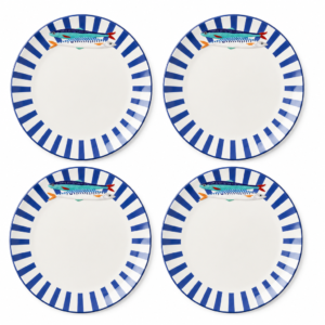 Set de 4 Platos para Canapé Something Fishy