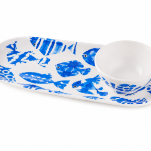 Fuente Oval Fish Tale