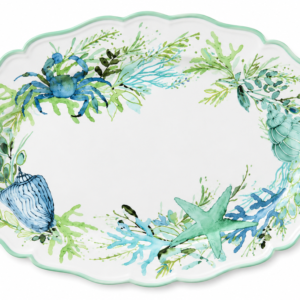 Fuente Oval Sea Glass