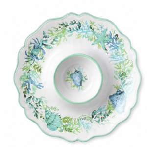 Plato Chip & Dip Sea Glass