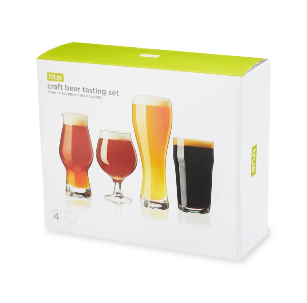 Set de Cata de Cerveza, 4 Piezas