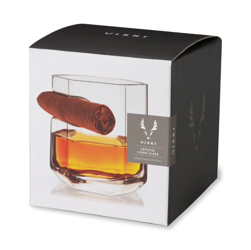 Vaso de Cristal para Cigarro Raye
