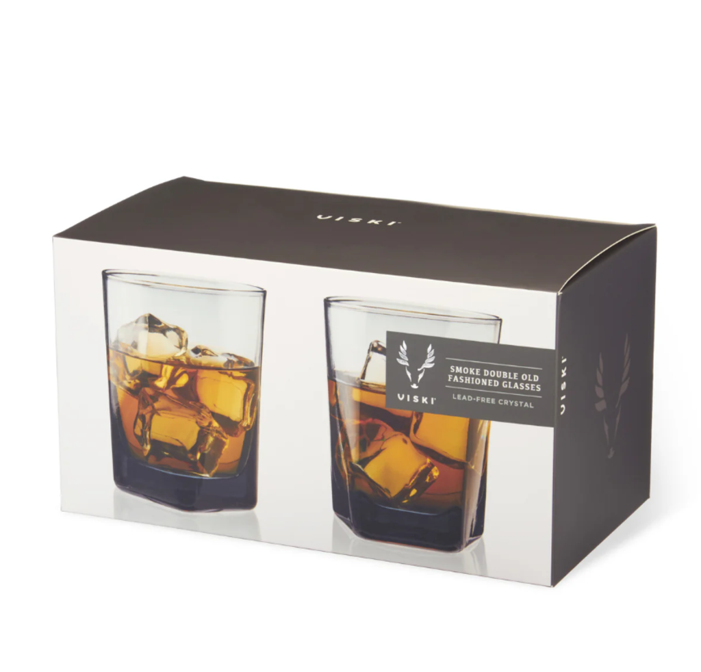 Vasos Old Fashioned Doble, Ahumado