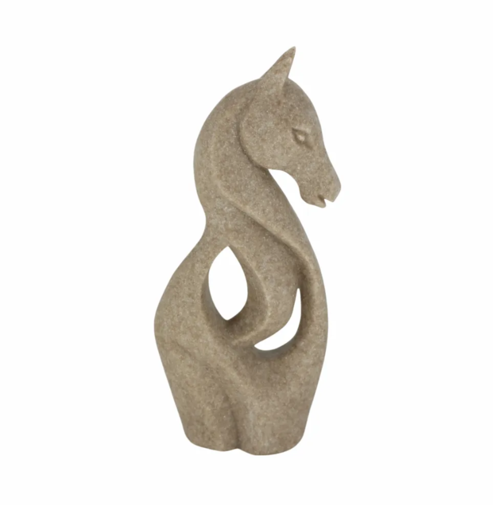 Escultura de Caballo Flowood, Brown