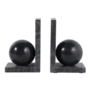 Sujetalibros de Mármol con Esfera, Black