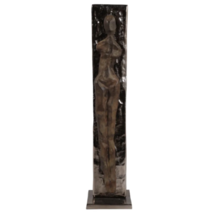 Escultura de Hombre Fostoria, Gold