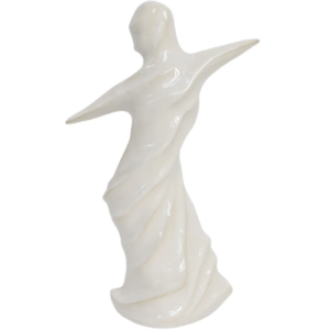 Escultura de Bailarina Ankeny de Cerámica
