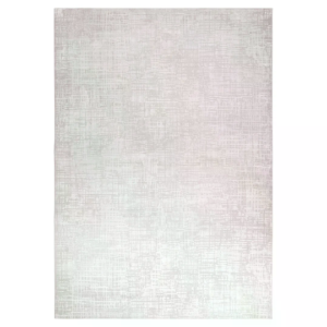 Alfombra Kemer Ivory de Textura Tejida, 2.01 x 2.90 m