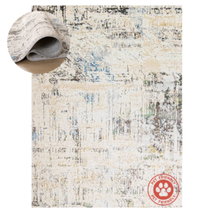 Alfombra Zaria Beige Gray de Trazo, 2.39 x 3.30 m