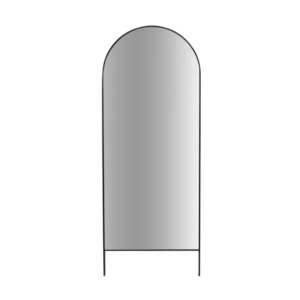 Espejo de Piso Arco con Soporte, Black