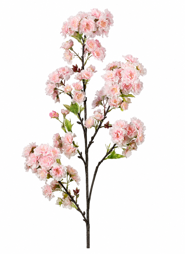 Rama de Flor de Cerezo, Rosa Pálido, 91 cm