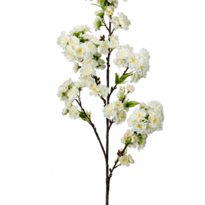 Rama de Flor de Cerezo, Blanco, 91 cm
