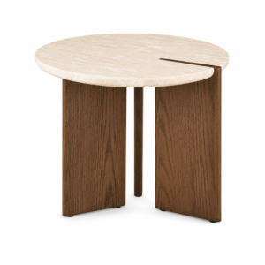 Mesa Lateral Redonda Olney, Roble Café