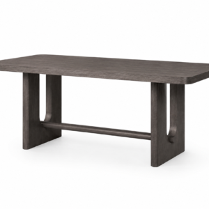 Mesa de Comedor Rectangular Sterling West, Gris Ceniza