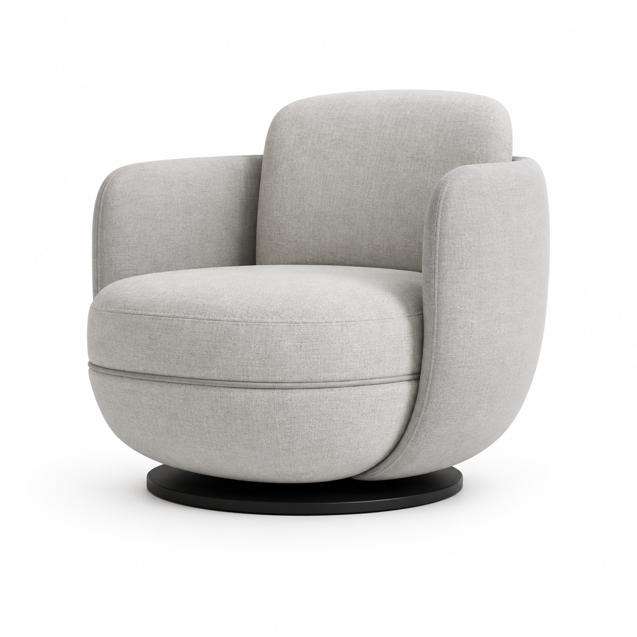 Sillón Giratorio Envolvente, Pearl