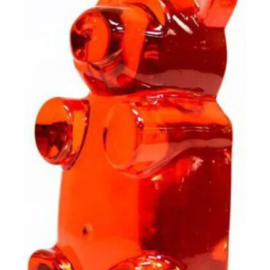 Adorno de Oso Gummy Naranja