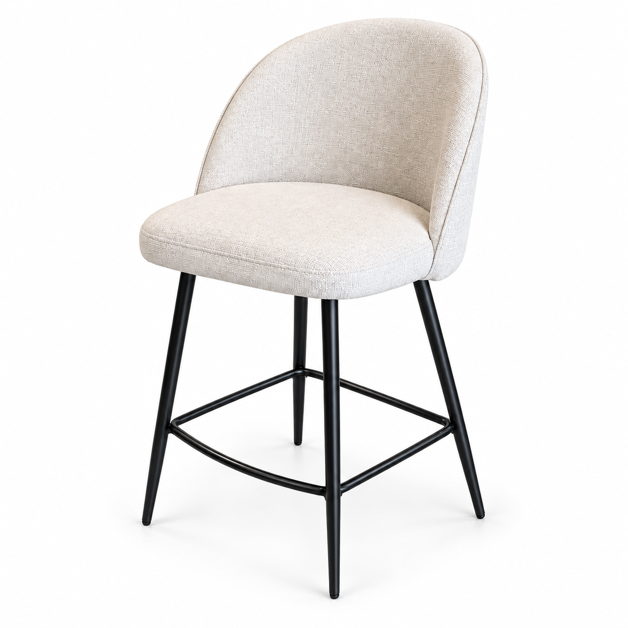 Silla de Bar Gris Claro Georgia