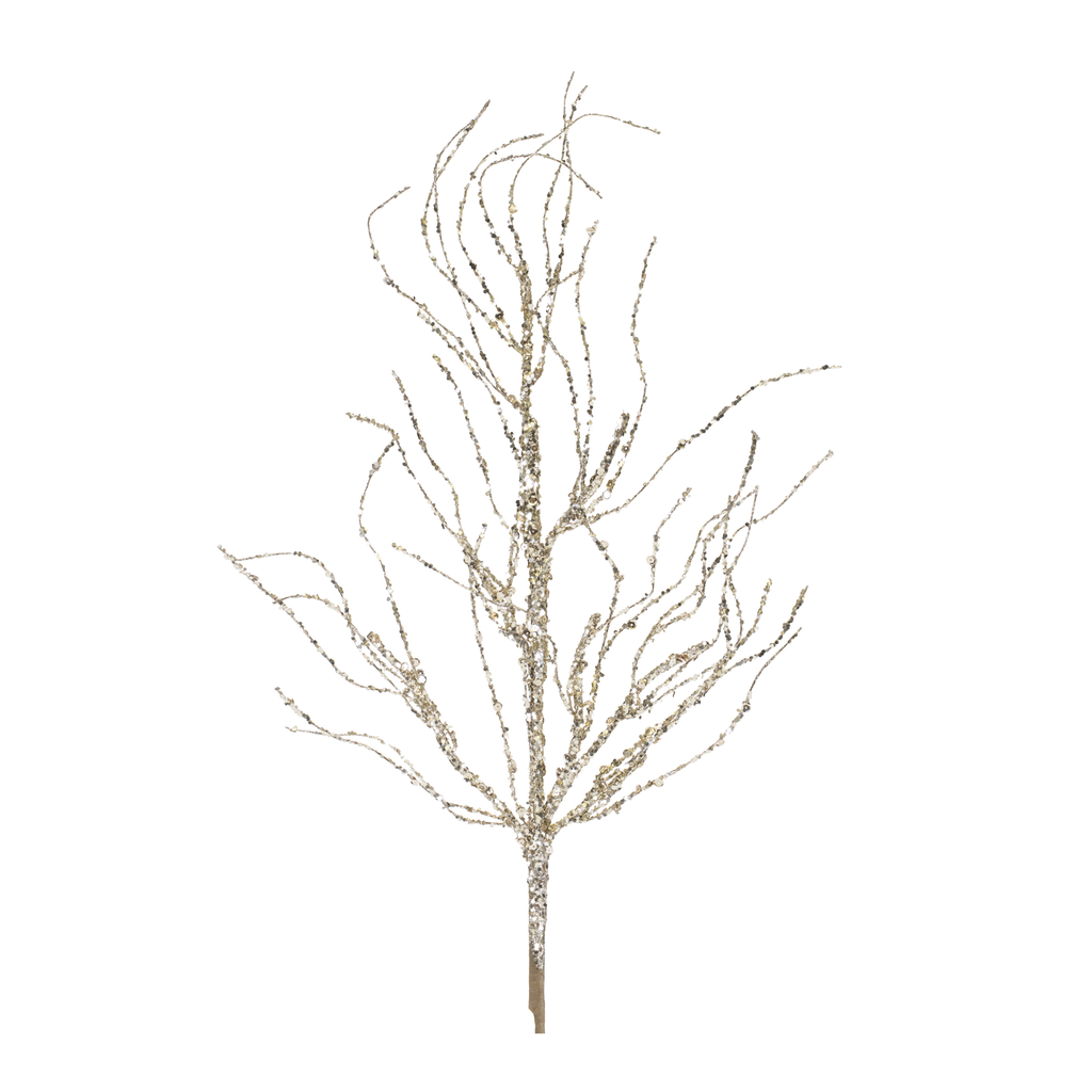 Rama Decorativa de Ramitas, Blanco, 89 cm
