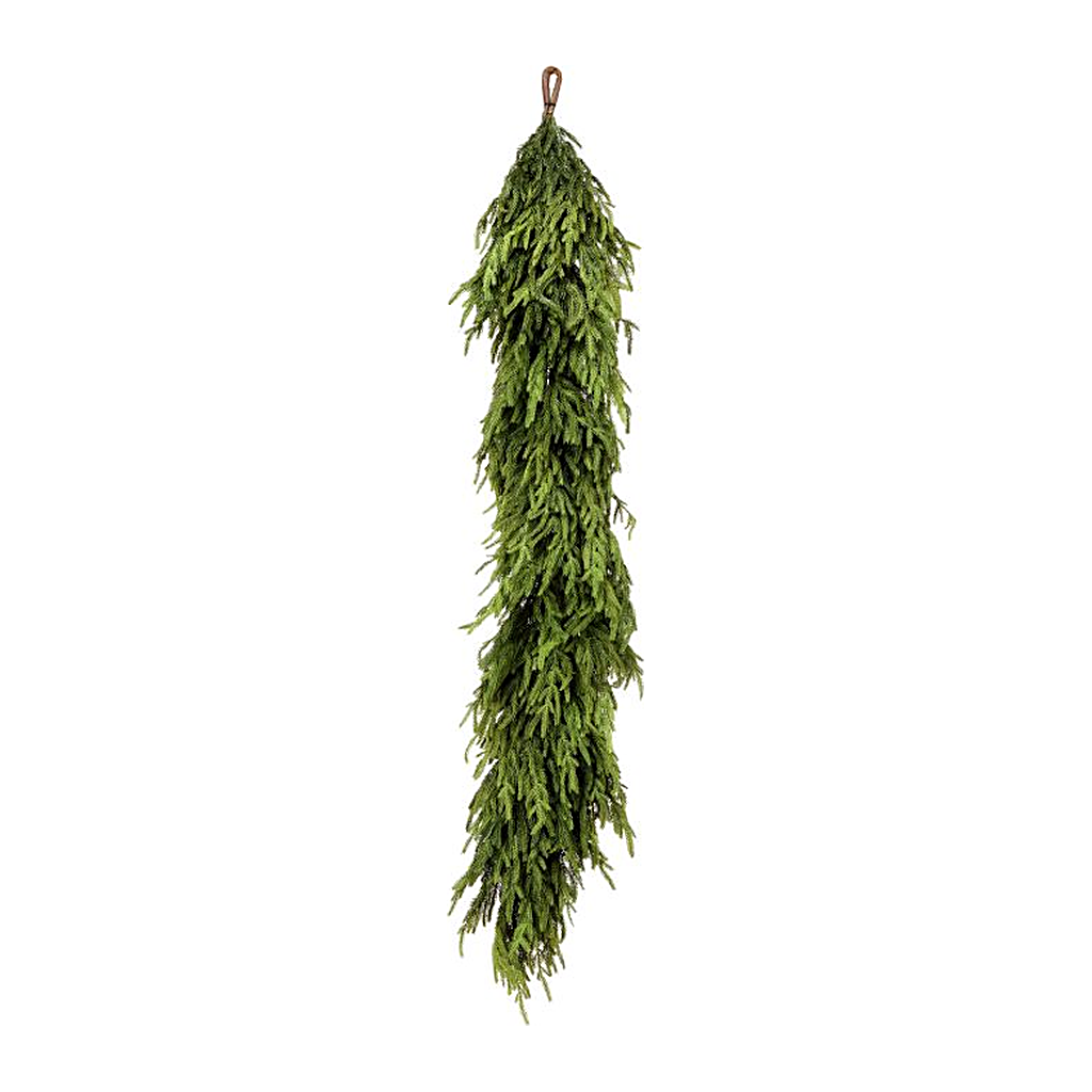 Guirnalda de Pino Norfolk Natural Touch, Verde, 1.22 m